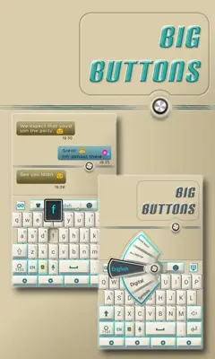 Big Buttons Keyboard android App screenshot 0