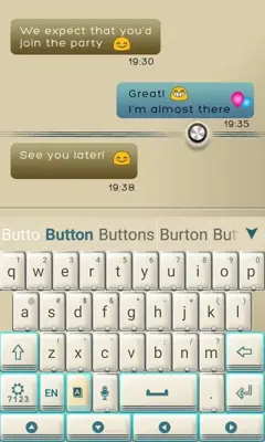 Big Buttons Keyboard android App screenshot 1