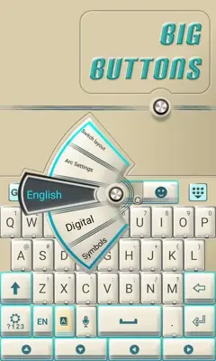 Big Buttons Keyboard android App screenshot 4