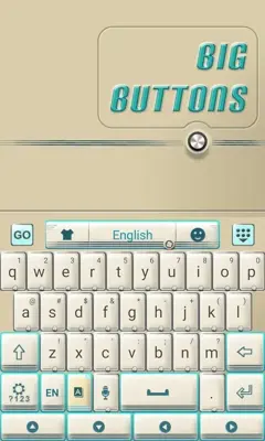 Big Buttons Keyboard android App screenshot 5